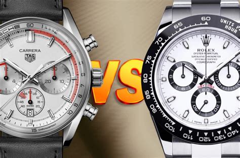 rolex daytona vs tag heuer carrera|rolex vs tag heuer watch.